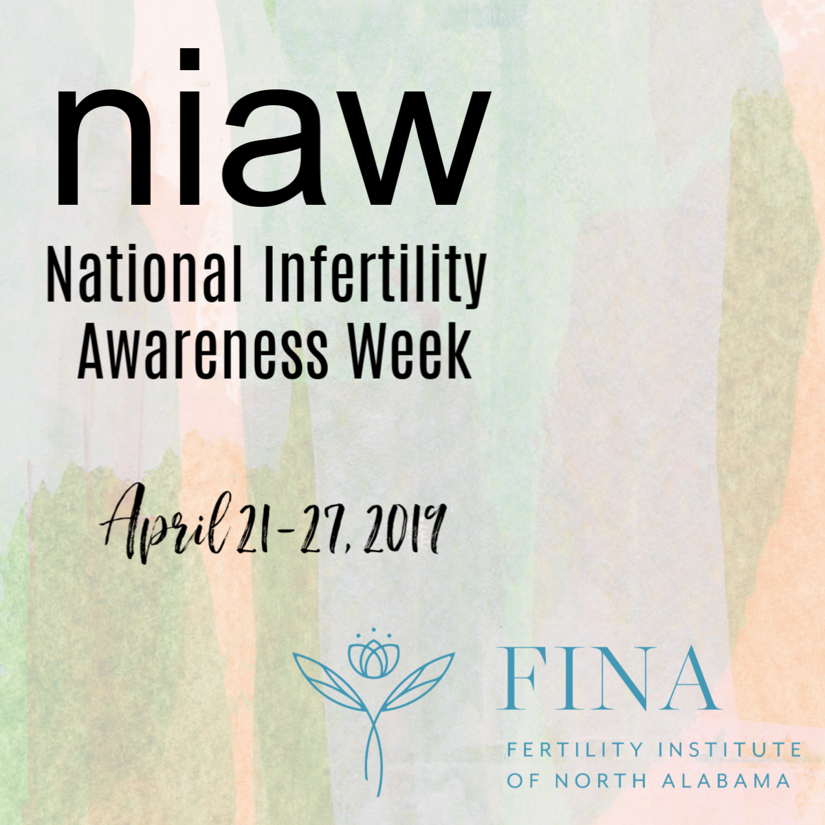 Raising Awareness for National Infertility Awareness Week FINA