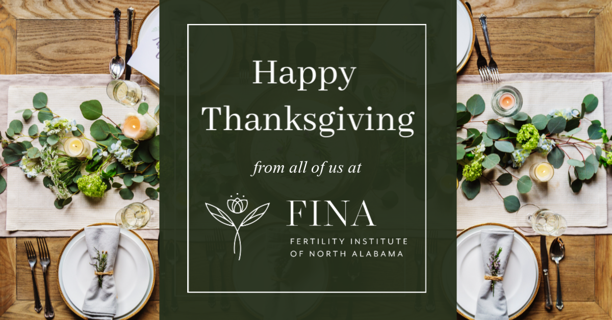 Happy Thanksgiving from all of us at FINA!