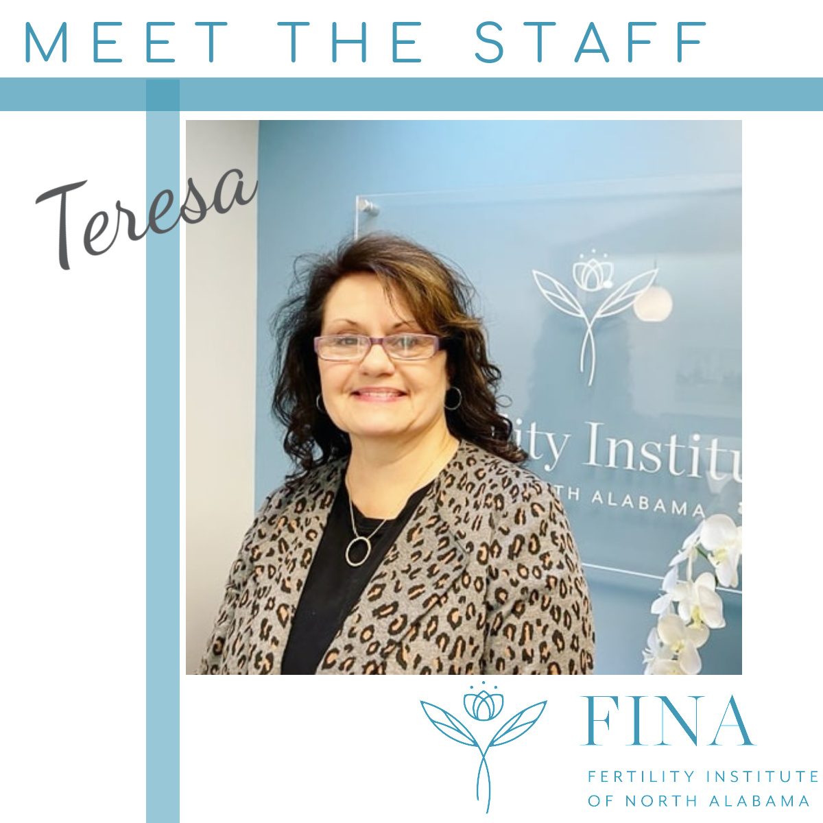 Meet Teresa, FINA’s Business Manager!