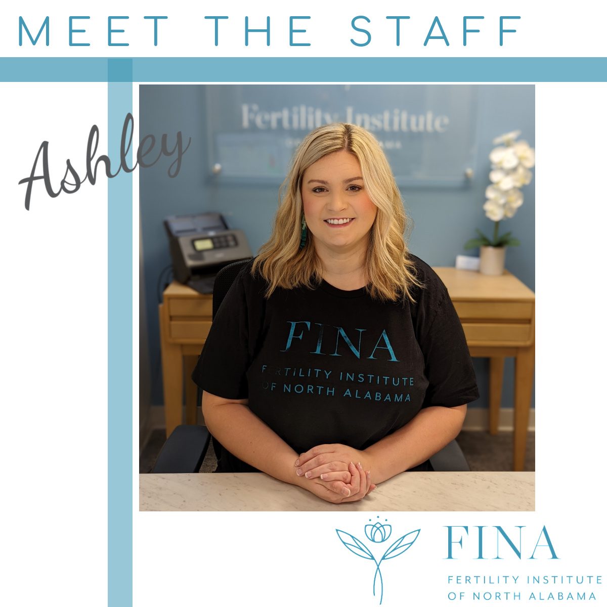 Meet Ashley, FINA’s newest team member!