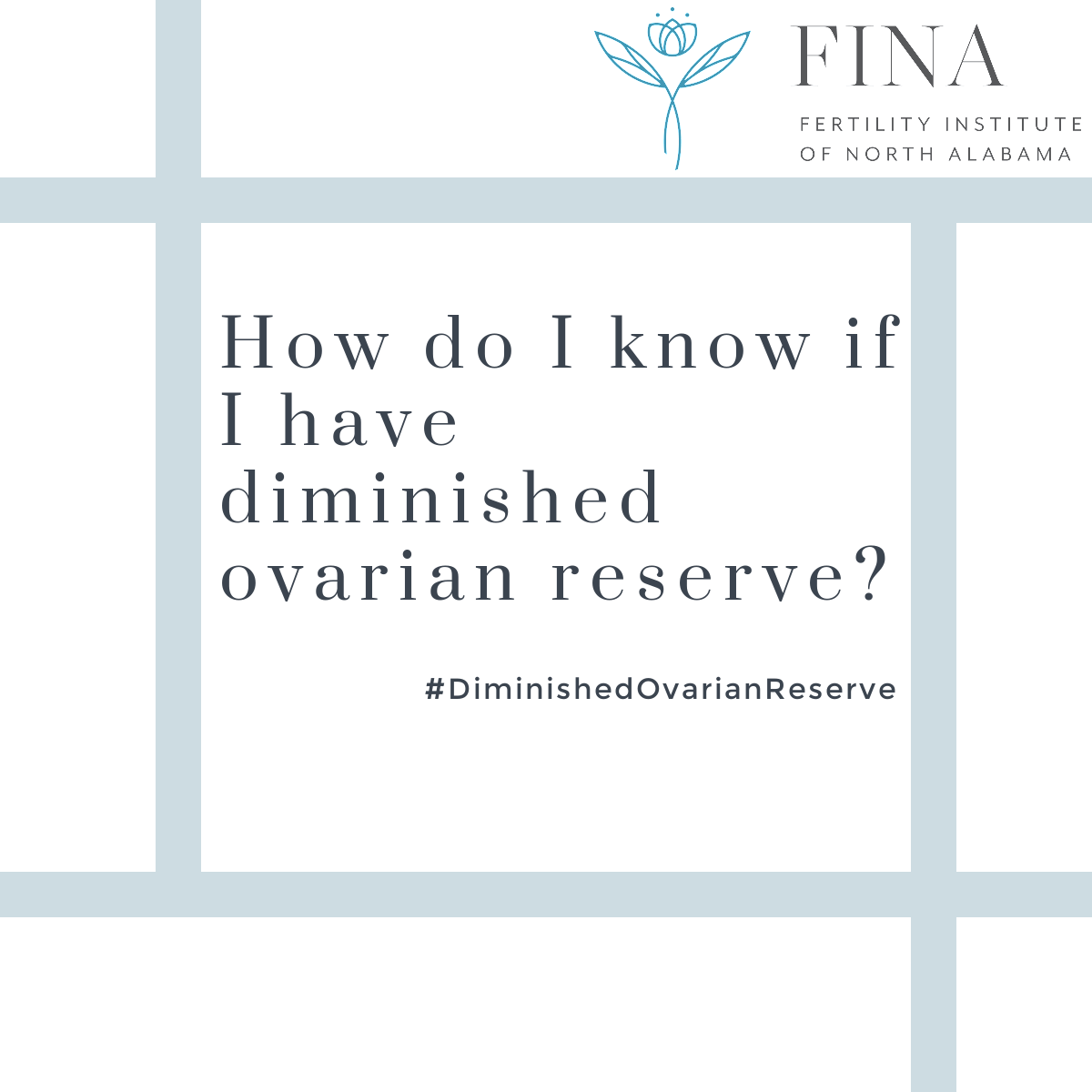 How do I know if I have Diminished Ovarian Reserve?