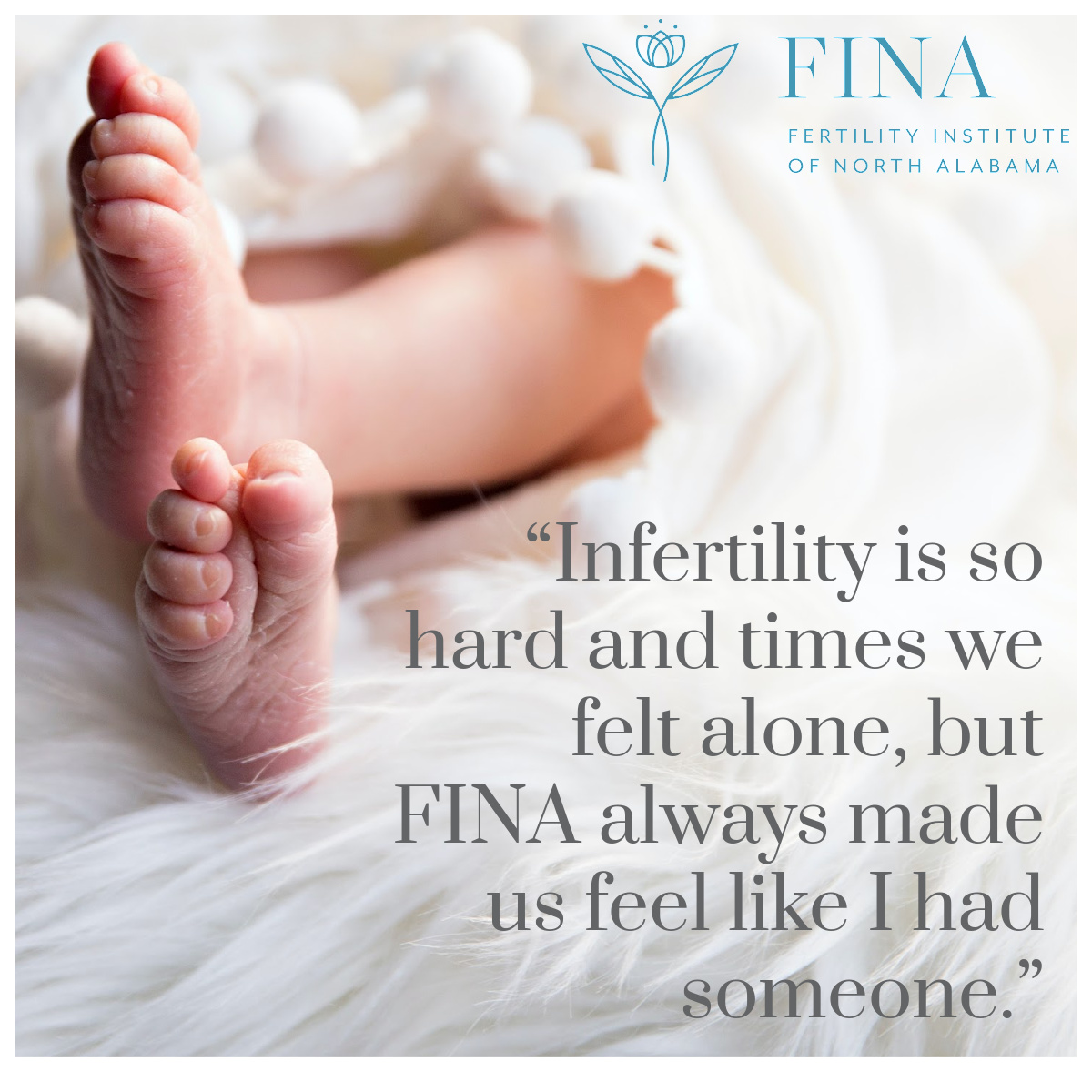 A patient’s FINA story…💕