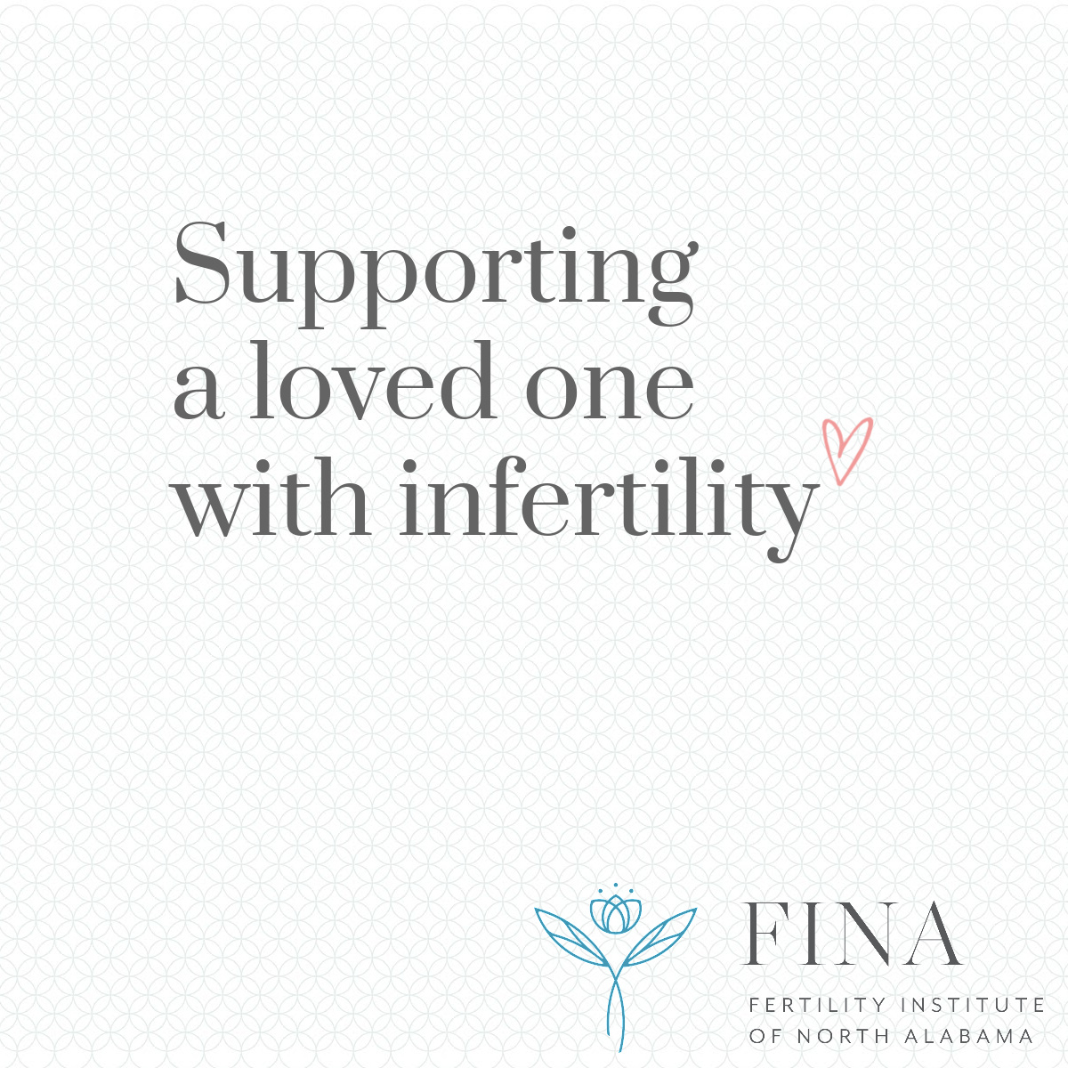 Supporting a loved one with infertility💕