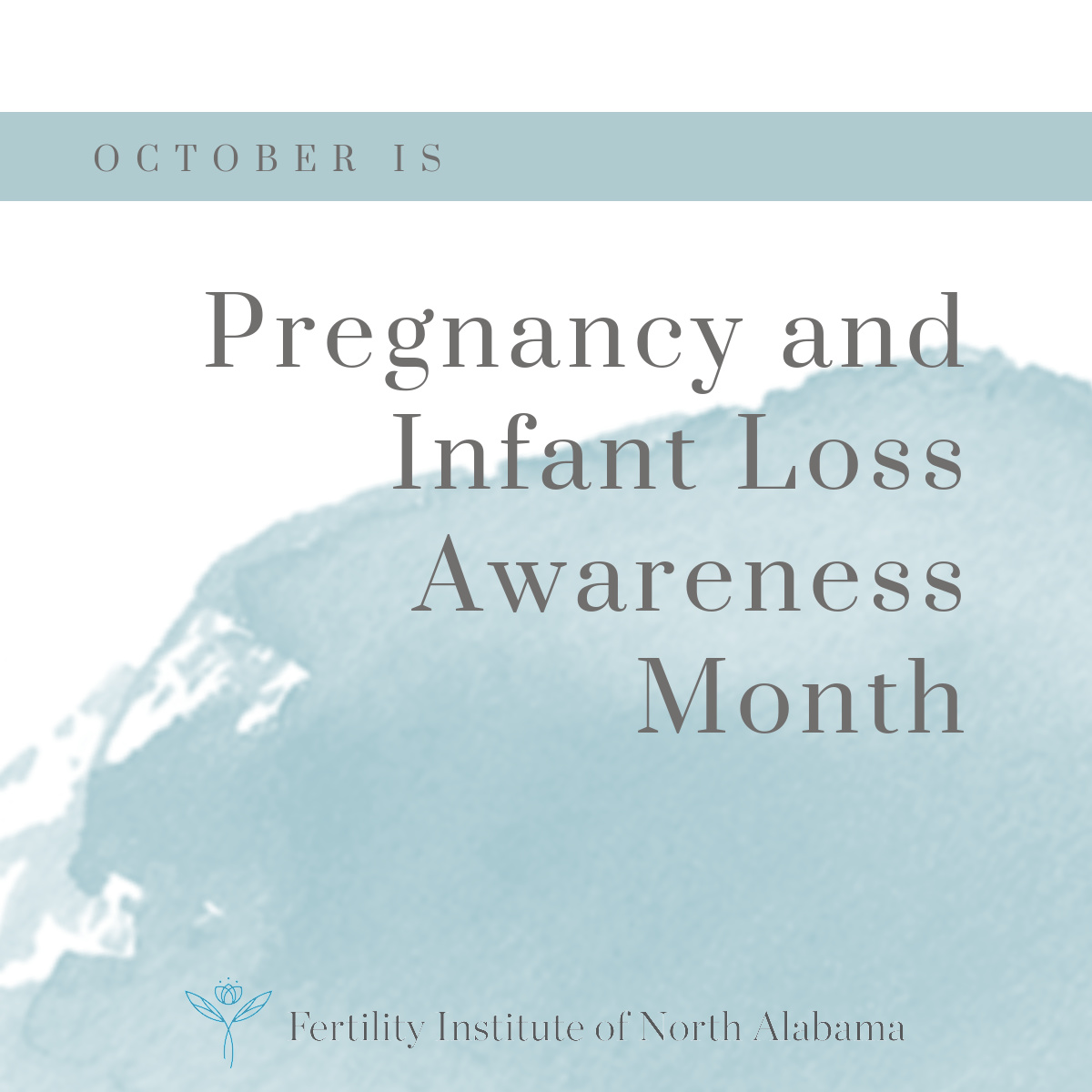 October is Pregnancy & Infant Loss awareness